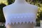 1 Yard 4" Fabienne's White Venice Lace Trim With Flowers Hearts And Leaves